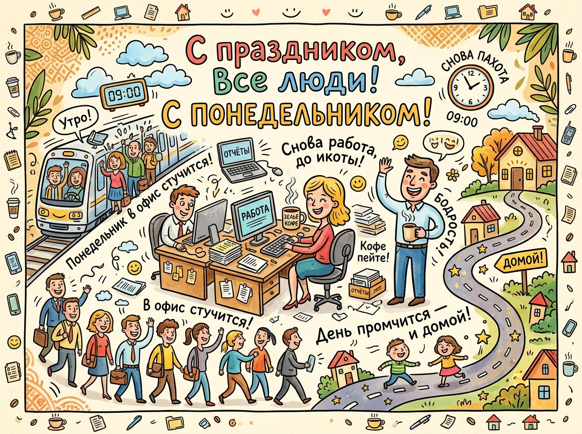 Открытка для Все люди