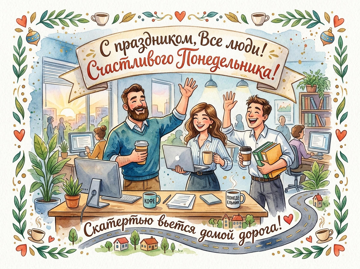 Открытка для Все люди