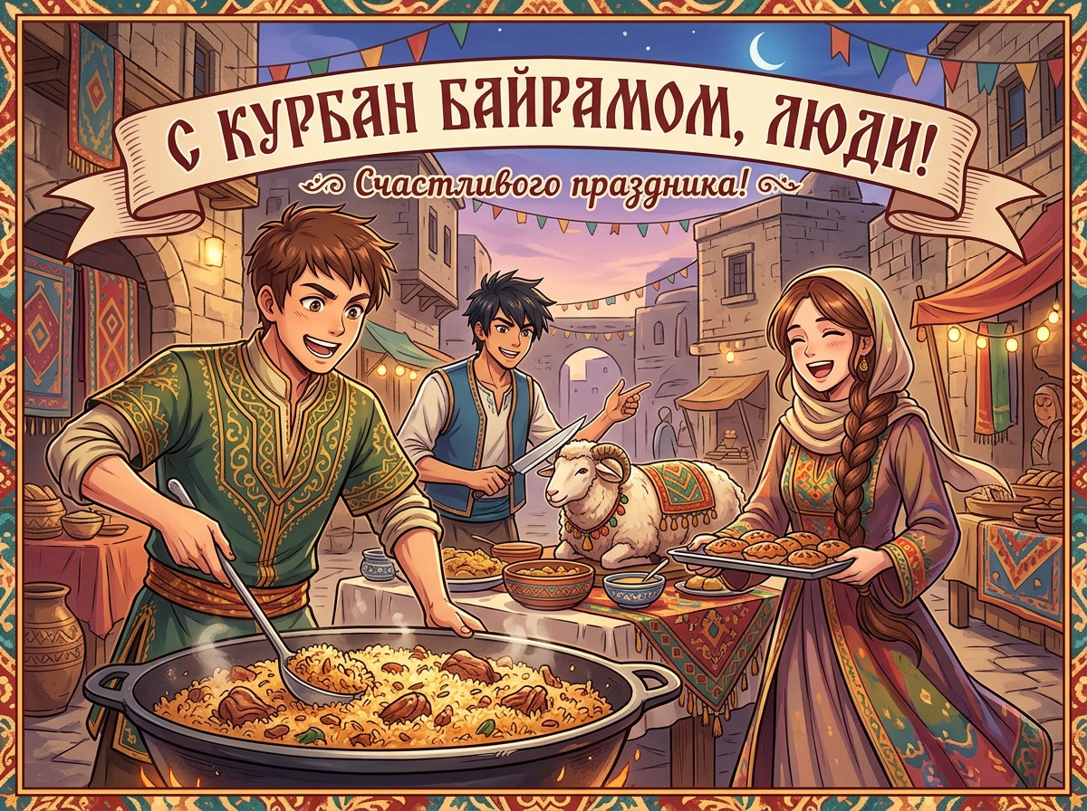 Открытка для Люди