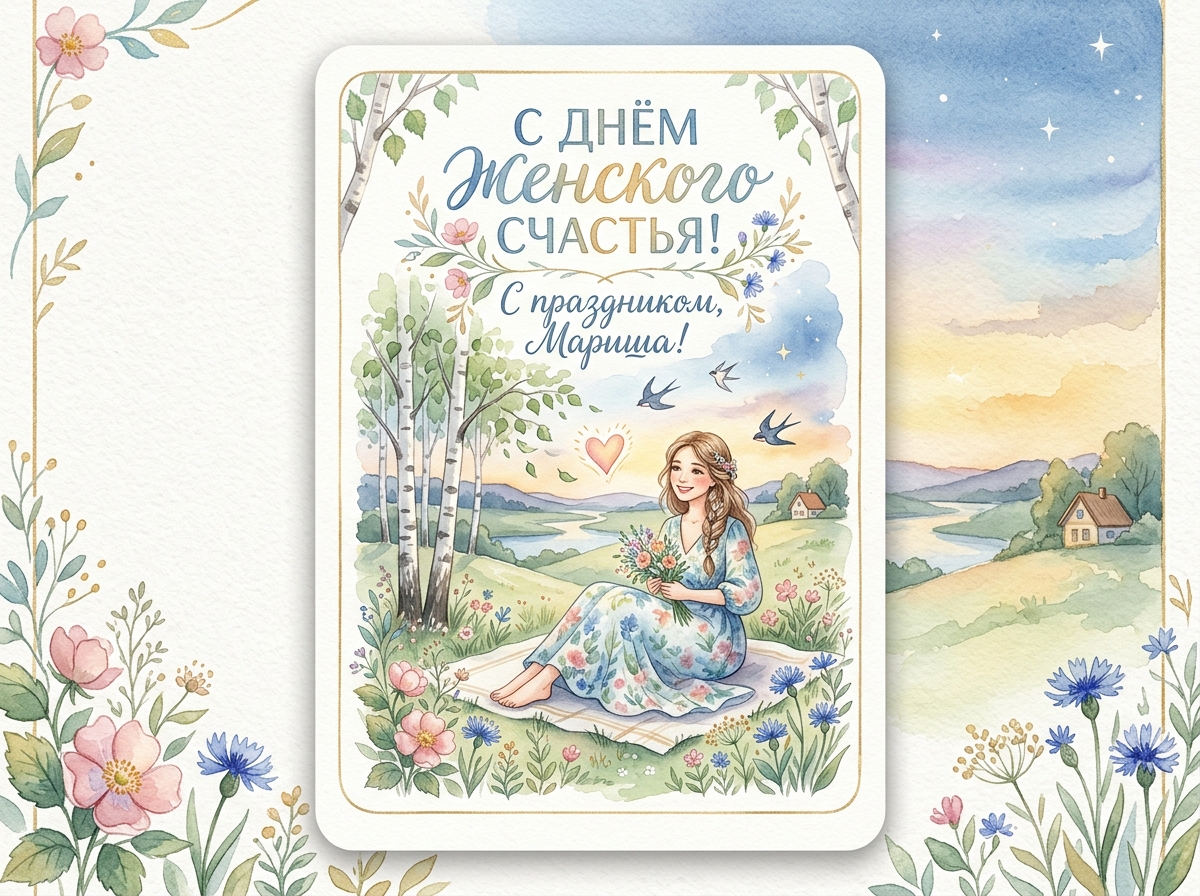 Открытка для Мариша