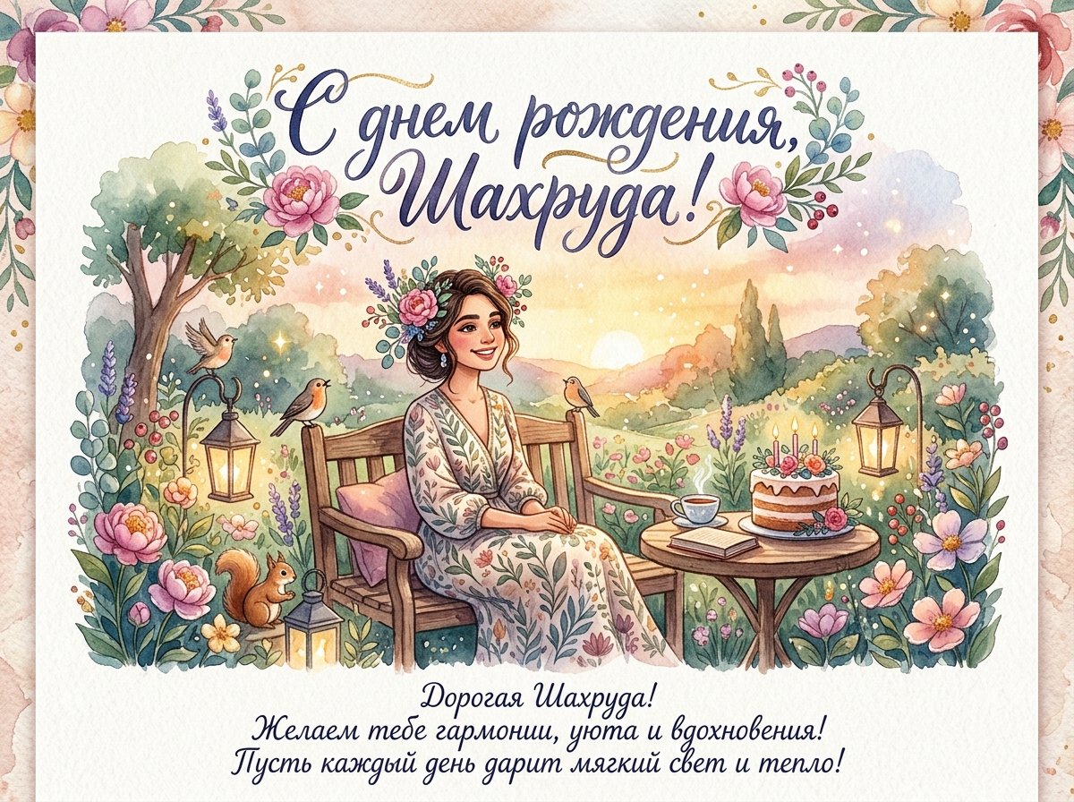 Открытка для Шахруда
